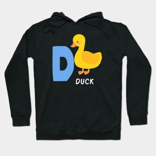 Duck Alphabet funny Hoodie